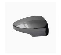 Mirror Cover Cap Fits for Kuga For Ecosport 2013 2014 2015 2016-2019 Car Rearview Mirror Cover Auto Exterior Accessories Door Wing Mirror Covers(Black right)(Phantom grey R)