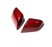 Mirror Cover Cap fits for Tesla Model 3 Model Y 2021 Auto Exterior Accessories Sides Rearview Cover Car ABS Paste Side Door Mirror Cover (Color : Y Paint Black)(3 Paint Red)