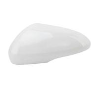 Mirror Cover Cap For Edge Side-view Mirror Housing - Reflective Housing Car Rearview Mirror Housing Suitable(Left White)