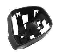 Mirror Cover Cap For Focus MK2/MK3 2012-2018 For Mondeo MK4 2008-2014 Left/Right Side Rearview Mirror Housing Frame Holder Matte Black Wing Mirror Cover(Right without Hole)