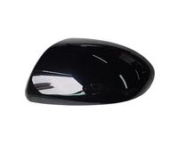 Mirror Cover Cap For Mazda 2 2007 2008 2009 2010 2011 2012 2013 2014 Car Rearview Mirror Cover Auto Exterior Accessories Car Rearview Mirror Caps(L Black)