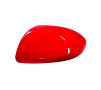 Mirror Cover Cap For Mazda 2 2007 2008 2009 2010 2011 2012 2013 2014 Car Rearview Mirror Cover Auto Exterior Accessories Car Rearview Mirror Caps(L Red)