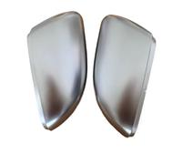 Mirror Cover Cap For VW For Golf 6 For GTI For VI Side Wing Mirror Covers MK6 R20 For GTD For GTE For Satin 2pieces Matte Chrome Wing Mirror Cover