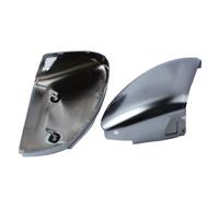 Mirror Cover Cap For VW For Golf 8 For VIII MK8 For GTI For GTD For GTE R Side Mirror Covers Silver Satin 2pieces Matte Chrome Wing Mirror Caps Wing Mirror Cover(With blind spot)