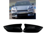 Mirror Cover Cap Rear View Mirror Shell Case For KIA For EV6 2022 2023 Car Exterior Accessories-ABQF Car Side Wing Mirror Cover(Black)