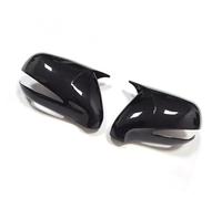 Mirror Cover Caps Compatible With Lexus For RX For RX450 RX350 RX270 2009-2012 2013 2014 Car Sicker Rearview Side Mirror Cover Wing Cap Exterior Rear View Case Trim LHD(Black)
