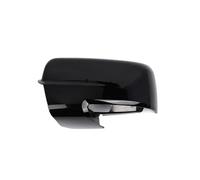 Mirror Cover Caps Fits for Dodge For RAM 1500 2500 2013-2018 Rear View Mirrors Shell Cap Housing Wing Door Side Mirror Cover 68231243AA 68231242AM(1pcs chrome left)(1pcs black left)