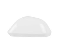 Mirror Cover Caps Fits for Lincoln For MKZ 2006-2020 Outside Reverse Mirrors Cover Cap Wing Door Side Mirror Housing Shell(Black,R)(L/Red)