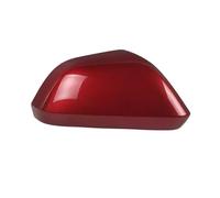 Mirror Cover Caps Fits for Lincoln MKZ 2012 Car Accessories Replace Outside Reverse Mirrors Cover Cap Wing Door Side Mirror Housing Shell(1pcs hanjint black L)(1pcs burgundy red R)