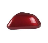 Mirror Cover Caps Fits for Lincoln MKZ 2012 Car Accessories Replace Outside Reverse Mirrors Cover Cap Wing Door Side Mirror Housing Shell(1pcs hanjint black L)(1pcs burgundy red L)