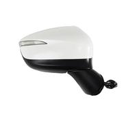 Mirror cover Car Rearview Mirror Assy With Electric Angle Adjust Folding Heating Blind Spot Monitoring For Mazda CX-5 CX5 2015 2016(White right 9 Wire)