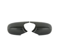 Mirror Cover Car Rearview Mirror Housing For BMW 3Series E90 E91 E92 E93 320i 325i 330i 335i Carbon Look Auto Parts Exterior Shell Rearview Housings(Carbon look,2)