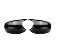 Mirror Cover Car Rearview Mirror Housing For BMW 3Series E90 E91 E92 E93 320i 325i 330i 335i Carbon Look Auto Parts Exterior Shell Rearview Housings(Gloss Black,2)