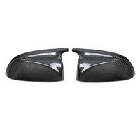 Mirror Cover For BMW X3 X4 X5 G01 G08 G02 G05 2019 2020 Non X3M X4M | Carbon Fiber Car Rearview Mirror Caps Side Mirror Covers Caps Gloss Bl(Carbon Look)