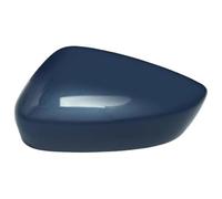 Mirror Cover For Mazda 3 For Axela 2017 2018 Side Door Wing Mirror Cap 1 Pair Rear View Protector Blue/White Shell Car Rearview Cover(Blue,Left)