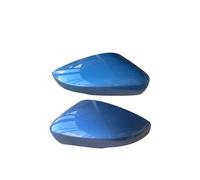 Mirror Cover For Polo 5 6R For TSI For TDI For GTI For UP For E-UP Car Rearview Mirror Cover Red Black White Grey Silver Rearview Mirror Cover(Galaxy Blue 1 Pair)