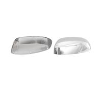 Mirror Cover Replacement For Chevrolet For Silverado 1500 For GMC Yukon 2007 2008 2009 2010 2011 2012 2013 25788155 Car Rearview Mirror Cover(Chrome Pair)