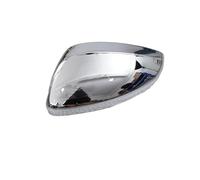 Mirror Cover Replacement for Peugeot 208 2012-2019 Rearview Mirror Cover Housing Replacement Chrome Right Left Door Side Wing Mirror Cap Car Accessories(Left)(Left)