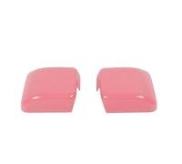 Mirror Cover Replacement For Wrangler JL For Gladiator JT 2018 2019 2020 2021 2022 2023 2024 Up Car Rearview Mirror Decoration Shell Cover(Pink no hole)