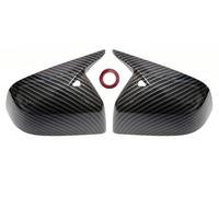Mirror Covers ABS Side Mirror Cover for Tesla for Model Y Juniper 2025 Anti Scratch Exterior Accessory Fit Stylish Trim (Carbon fiber pattern)