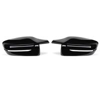 Mirror Covers Cap For BMW For 320d For 330e For 330i For G30 For G38 For G11 For G12 For G15 For G16 Car Side Wing Mirror Cover Rear View Caps Door Mirror Cover Cap(RHD-Bright black)