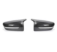 Mirror Covers Cap For BMW For G20 For G21 For G28 For G11 For G12 For G14 For G15 Carbon Fiber Exterior Side Rearview Mirror Cover Door Mirror Cover Cap(Carbon Grain Black)