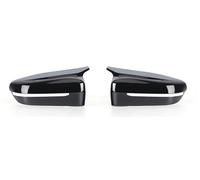 Mirror Covers Cap For BMW For G20 For G21 For G28 For G11 For G12 For G14 For G15 Carbon Fiber Exterior Side Rearview Mirror Cover Door Mirror Cover Cap(Glossy Black)
