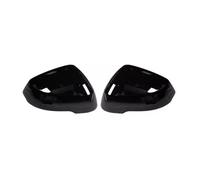 Mirror Covers Cap For BMW For X1 For IX1 For X2 For IX2 For U11 For U12 2023 2024 Rearview Side Mirror Cover Exterior Door Case Trim Carbon Door Mirror Cover Cap(Gloss Black)