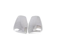 Mirror Covers Caps ABS Door Side Mirror Cover Trim For Toyota For Rav4 XA50 2019-2024 Rear View Cap Overlay Molding Garnish(Silver)