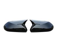 Mirror Covers Caps Car Rearview Side Mirror Cover For Toyota For Camry 2018-2023 Wing Cap Exterior Door Rear View Case Trim Carbon Fiber Look Black(Black)