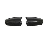 Mirror Covers Caps For Mazda 3 Axela 2014 2015 2016 2017 2018 2019 Car Wing Door Side Mirror Cap Shell House Outside Rearview Mirror Cover Lid(Carbon fiber pattern)
