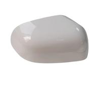 Mirror Covers Caps For Nissan March 2012-2019 Protective Cover Door Mirror Shell Replace Car Rearview Accessories(White R)
