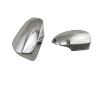 Mirror Covers Caps For Toyota For Yaris For Vios For Corolla 2014-2019 Door Mirror Covers Trim Car Rearview Decoration Accessories/Carbon Fiber(Chrome)