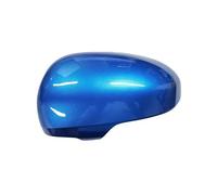 Mirror Covers Caps For Toyota IQ 2009~2015 Reverse Mirror Shell Mirror Case Car Accessories Rearview Mirror Cover(Blue Metallic Left)