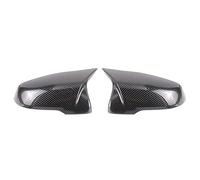 Mirror Covers Caps Rearview Side Mirror Cover For BMW X1 F48 X2 F39 F40 F53 F44 Z4 G39 For Toyota Supra Side Mirror Shell Carbon Fiber Style Black(Carbon Pattern-2pcs)