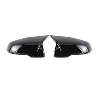Mirror Covers Caps Rearview Side Mirror Cover For BMW X1 F48 X2 F39 F40 F53 F44 Z4 G39 For Toyota Supra Side Mirror Shell Carbon Fiber Style Black(Black-2pcs)