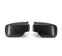 mirror covers LHD Car Sticker Rearview Side Mirror Cover For BMW 3 For Series E46 1998-2005 E39 1996-2003 Wing Cap Exterior Rear View Case Trim(Carbon)