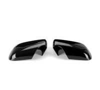 mirror covers LHD Car Sticker Rearview Side Mirror Cover For BMW 3 For Series E46 1998-2005 E39 1996-2003 Wing Cap Exterior Rear View Case Trim(Gloss Black)