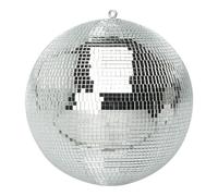 Mirror Disco Ball 20cm (200mm) Silver Glitter Ball, Hanging Disco Ligh