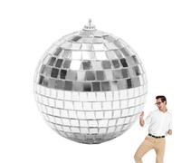 Mirror Disco Balls | Bar Mirror Ball Pendant Decor - Lanyard Design Decoration Tool for Clubs, Bars, Weddings, and Festivals
