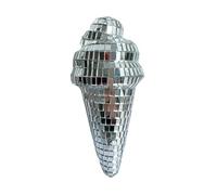 Mirror Disco Balls Ice Cream Shaped Disco Balls,Creative Ice Cream Disco Balls,Party Ice Cream decoration,Fun ice cream Party Disco Ball for Big Party Decorations,DJ Party Design