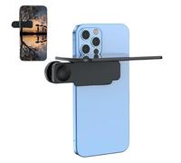Mirror Effect Lens - Capture Stunning Reflections Instantly, Adjustable Angle Create Stunning Sky, Water & Portrait Reflections, Travel Photography Flip Mirror Kit for All Phone (Black)