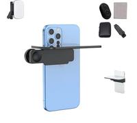 Mirror Effect Lens - Capture Stunning Reflections Instantly,Mirror Clip Kit for Back Camera Smartphone, High Definition Glass E Photography Flip Mirrors for Travel (black)