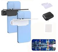 Mirror Effect Lens - Capture Stunning Reflections Instantly, mirror magic lens,camera reflection mirror, Adjustable HD Glass Smartphone Photography Flip Mirror with Clip for All Phones(Mix)