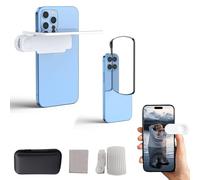 Mirror Effect Lens -Capture Stunning Reflections Instantly, Smartphone Camera Mirror Reflection Clip Kit (1PCS White A)