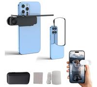 Mirror Effect Lens -Capture Stunning Reflections Instantly, Smartphone Camera Mirror Reflection Clip Kit (1PCS Black A)