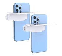 Mirror Effect Lens - Capture Stunning Reflections Instantly, Smartphone Camera Mirror Reflection Clip Kit, HD Glass Phone Shooting Reflection Mirror for Outdoor Travel Photography (White*2pcs)
