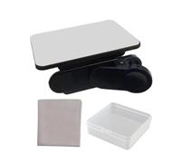 Mirror Effect Lens - Rotatable Smartphone Camera Clip Kit for Artistic Photography, Social Media Content, Selfie Reflection, Creative Shots, and Tech-Savvy Users with Easy Attachment