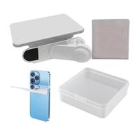 Mirror Effect Lens - Smartphone Camera Mirror Reflection Clip Kit | HD Glass Adjustable Rotatable Cellphone Accessories for Tech Savvy Users Artistic Expression Seekers Social Media Influencers