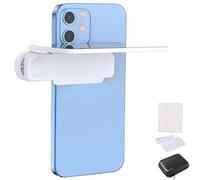 Mirror Effect Lens - Smartphone Camera Mirror Reflection Clip Kit, Shoot The Sky Lake Water Portrait Reflection, HD Glass Phone Reflection Mirror For Outdoor Travel Photography(1PCS-white)